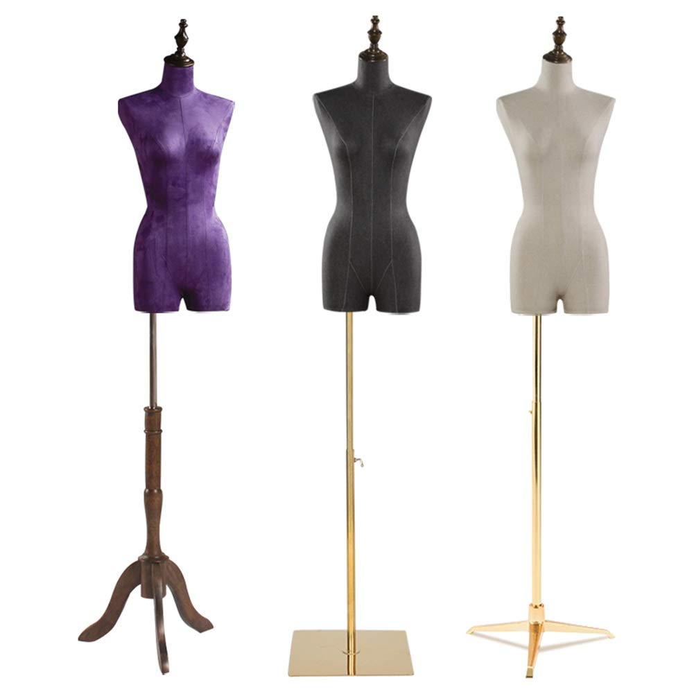 Amazon.co.jp: 女性マネキンドレスフォームトルソーボディ